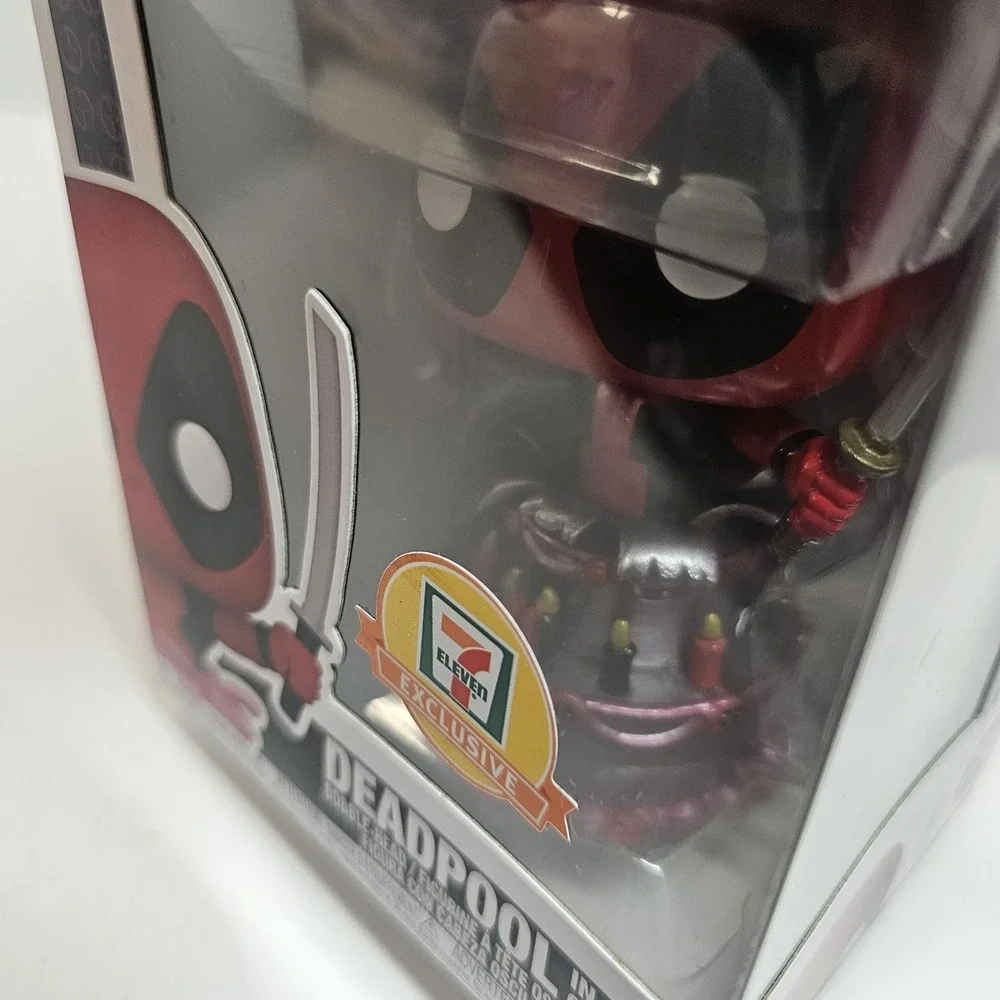 Funko POP Deadpool 776 7-11 7-Eleven Exclusive Deadpool in Cake